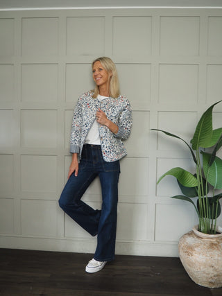 Harry Lightweight Quilted Jacket - Khaki, Navy Blue, Royal Blue, Rusty Red