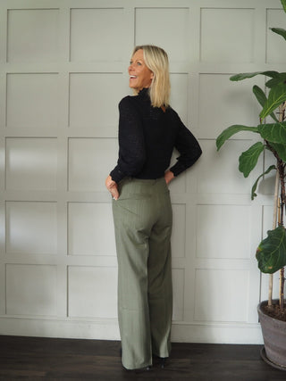 Witt Classic Tailored Trousers with High Waist &amp; Pleated Front - 5 Colours