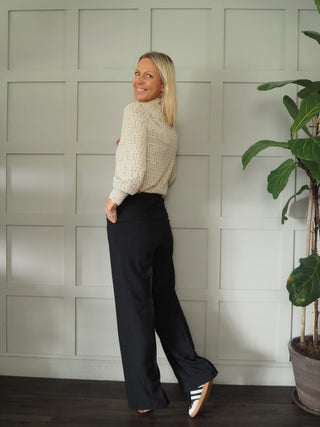 Witt Classic Tailored Trousers with High Waist &amp; Pleated Front - 5 Colours