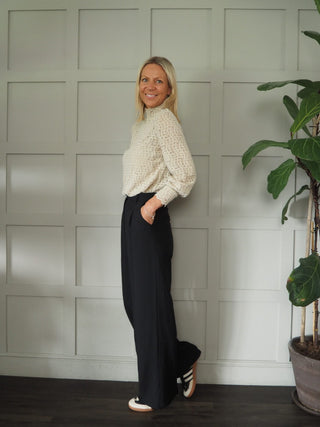 Witt Classic Tailored Trousers with High Waist &amp; Pleated Front - 5 Colours
