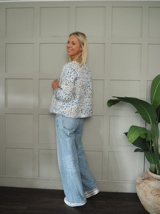 Harry Lightweight Quilted Jacket - Khaki, Navy Blue, Royal Blue, Rusty Red