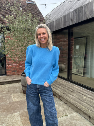 Padam Super Soft, Puff Shoulder Round Neck Jumper, Best Seller - 14 Colours