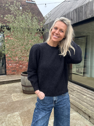 Padam Super Soft, Puff Shoulder Round Neck Jumper, Best Seller - 14 Colours