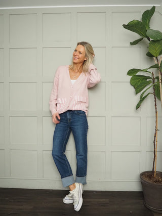 Covent Straight Leg, Mid Rise Jeans - Light Denim, Mid Blue