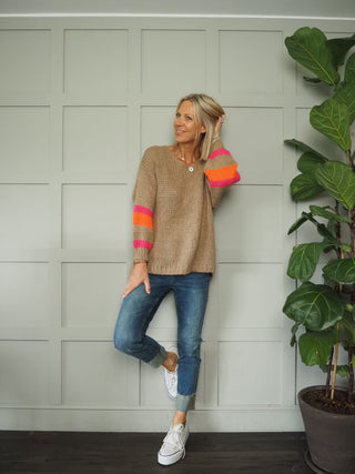 Soho Distressed Relaxed Fit Denim Jeans, Best Seller - Dark Indigo, Denim Blue, Ecru, Grey