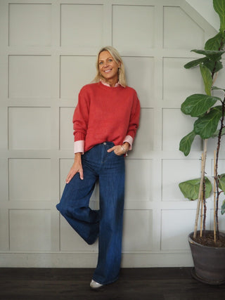 Lykke Classic, Long Sleeve Cotton Shirt by Part Two - Pink