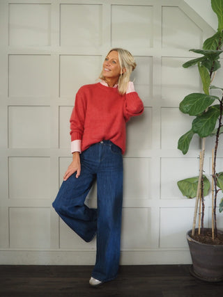 Lykke Classic, Long Sleeve Cotton Shirt by Part Two - Pink