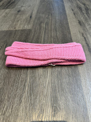 Frenchie Cashmere Mix Knitted Mini Scarf - 11 Colours