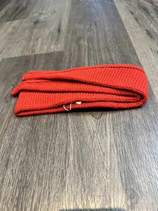 Frenchie Cashmere Mix Knitted Mini Scarf - 11 Colours