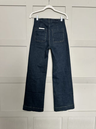 Finsbury Boot Cut Jeans - Dark Indigo