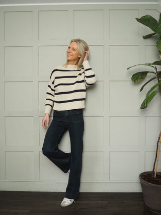 Finsbury Boot Cut Jeans - Dark Indigo