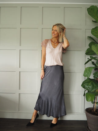 Hadley Satin Slip Skirt, Best Seller - 12 Colours