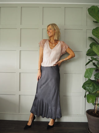 Hadley Satin Slip Skirt, Best Seller - 12 Colours