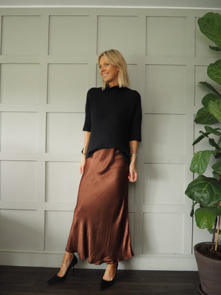 Hadley Satin Slip Skirt, Best Seller - 12 Colours