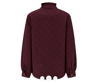 Quilted Pablo Jacket by Seventy Mochi - Mulberry