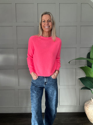 Beela Soft Crew Neck Jumper, Alpaca/Wool Mix, Best Seller - 22 Colours