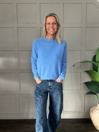 Beela Soft Crew Neck Jumper, Alpaca/Wool Mix, Best Seller - 22 Colours