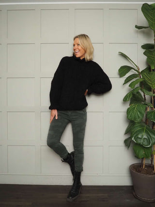 Ridley Skinny Fit Joggers - Black, Camel, Green Camo, Navy Blue, Peanut