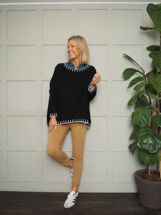 Ridley Skinny Fit Joggers - Black, Camel, Green Camo, Navy Blue, Peanut