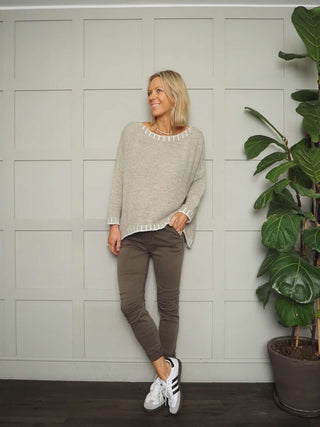 Ridley Skinny Fit Joggers - Black, Camel, Green Camo, Navy Blue, Peanut