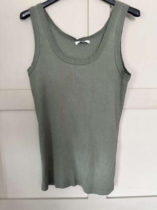 Lloyd Finely Ribbed Vest - Black, Khaki