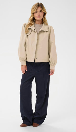 Olina Jacket by Saint Tropez - Stone