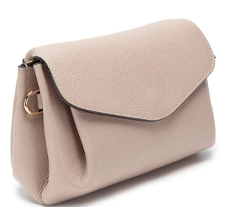 Farley Leather, Crossbody Envelope Bag - Black, Nude and Stone