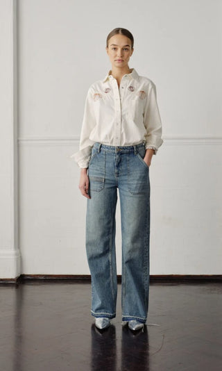 Elodie Full Length Jeans by Seventy Mochi - Pasadena Vintage and Vintage Black