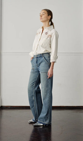 Elodie Full Length Jeans by Seventy Mochi - Pasadena Vintage and Vintage Black