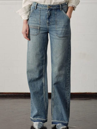 Elodie Full Length Jeans by Seventy Mochi - Pasadena Vintage and Vintage Black
