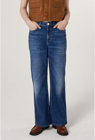 Mabel Wide Leg, High Rise Jeans By Seventy Mochi - Idaho Vintage