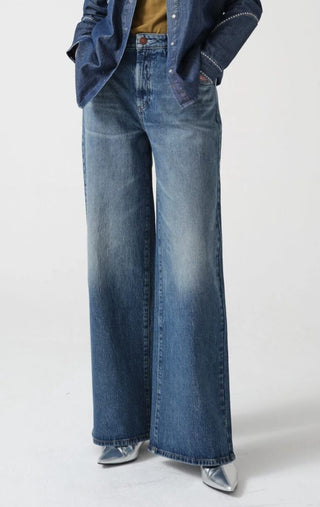 Gracie Wide Leg Relaxed Fit Jeans by Seventy Mochi - Arizona Vintage