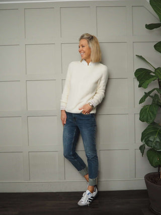 Beela Soft Crew Neck Jumper, Alpaca/Wool Mix, Best Seller - 20 Colours