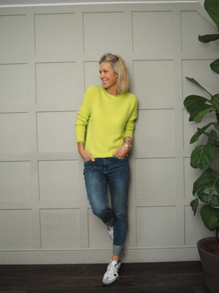 Beela Soft Crew Neck Jumper, Alpaca/Wool Mix, Best Seller - 20 Colours