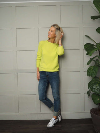 Beela Soft Crew Neck Jumper, Alpaca/Wool Mix, Best Seller - 20 Colours