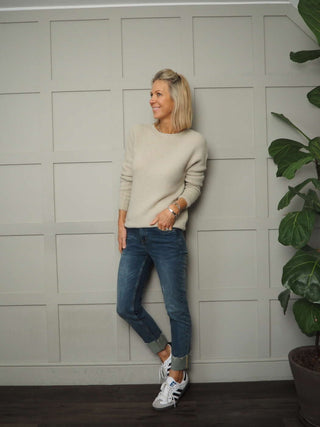 Beela Soft Crew Neck Jumper, Alpaca/Wool Mix, Best Seller - 20 Colours