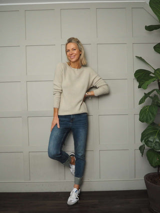 Beela Soft Crew Neck Jumper, Alpaca/Wool Mix, Best Seller - 20 Colours