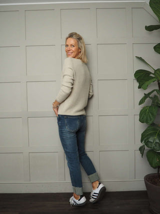 Beela Soft Crew Neck Jumper, Alpaca/Wool Mix, Best Seller - 20 Colours