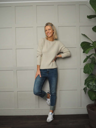 Beela Soft Crew Neck Jumper, Alpaca/Wool Mix, Best Seller - 20 Colours