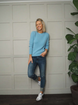 Beela Soft Crew Neck Jumper, Alpaca/Wool Mix, Best Seller - 20 Colours