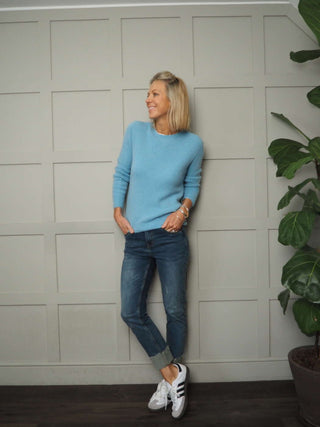 Beela Soft Crew Neck Jumper, Alpaca/Wool Mix, Best Seller - 20 Colours