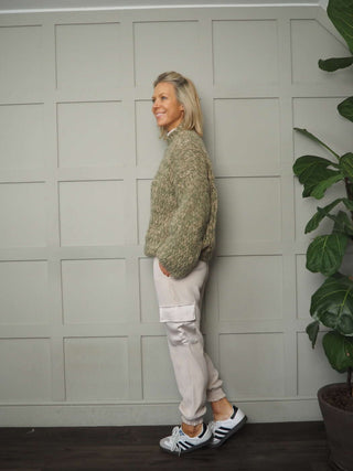 Jeremiah Satin Pocket Cargo Trousers - 5 Colours