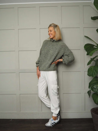 Jeremiah Satin Pocket Cargo Trousers - 5 Colours