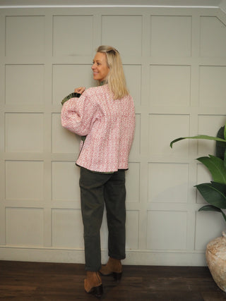 Kelling Carrot Leg Stretch Jeans  - Khaki Green