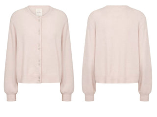 Ninell Mohair Mix Cardigan by Part Two - Baby Blue, Baby Pink