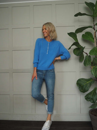 Switza Straight Leg Jeans - Light Denim Blue