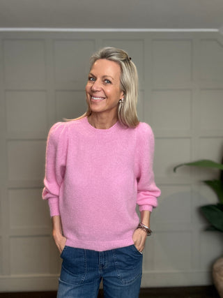 Padam Super Soft, Puff Shoulder Round Neck Jumper, Best Seller - 14 Colours