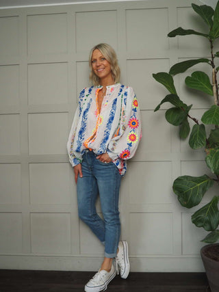 Switza Straight Leg Jeans - Light Denim Blue