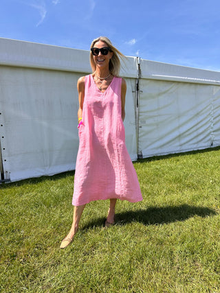 Lisa Linen Dress - 6 Colours