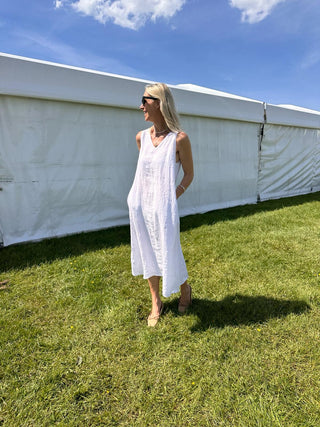 Lisa Linen Dress - 6 Colours